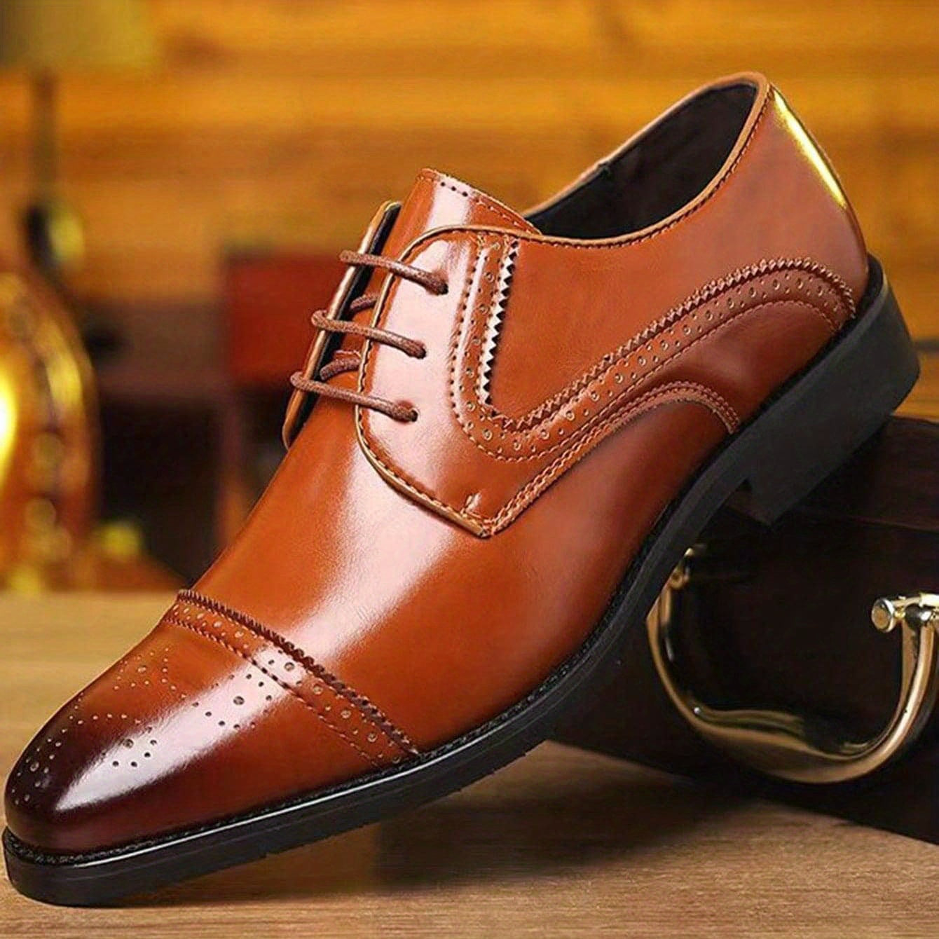 Mens Ombre Gradient Oxford Shoes