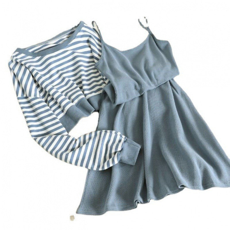 Sweater- Skirt Two Piece Set