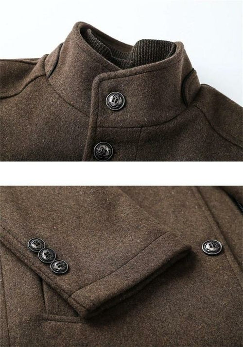 Winter Men Wool Jacket