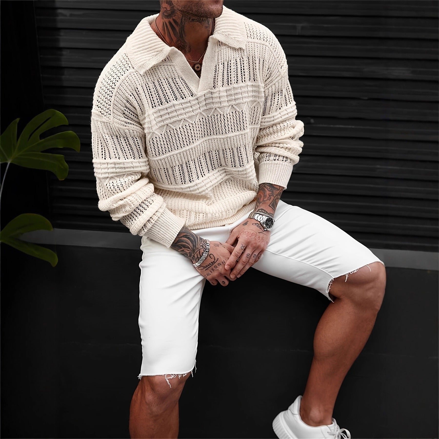 V-neck Knitwear