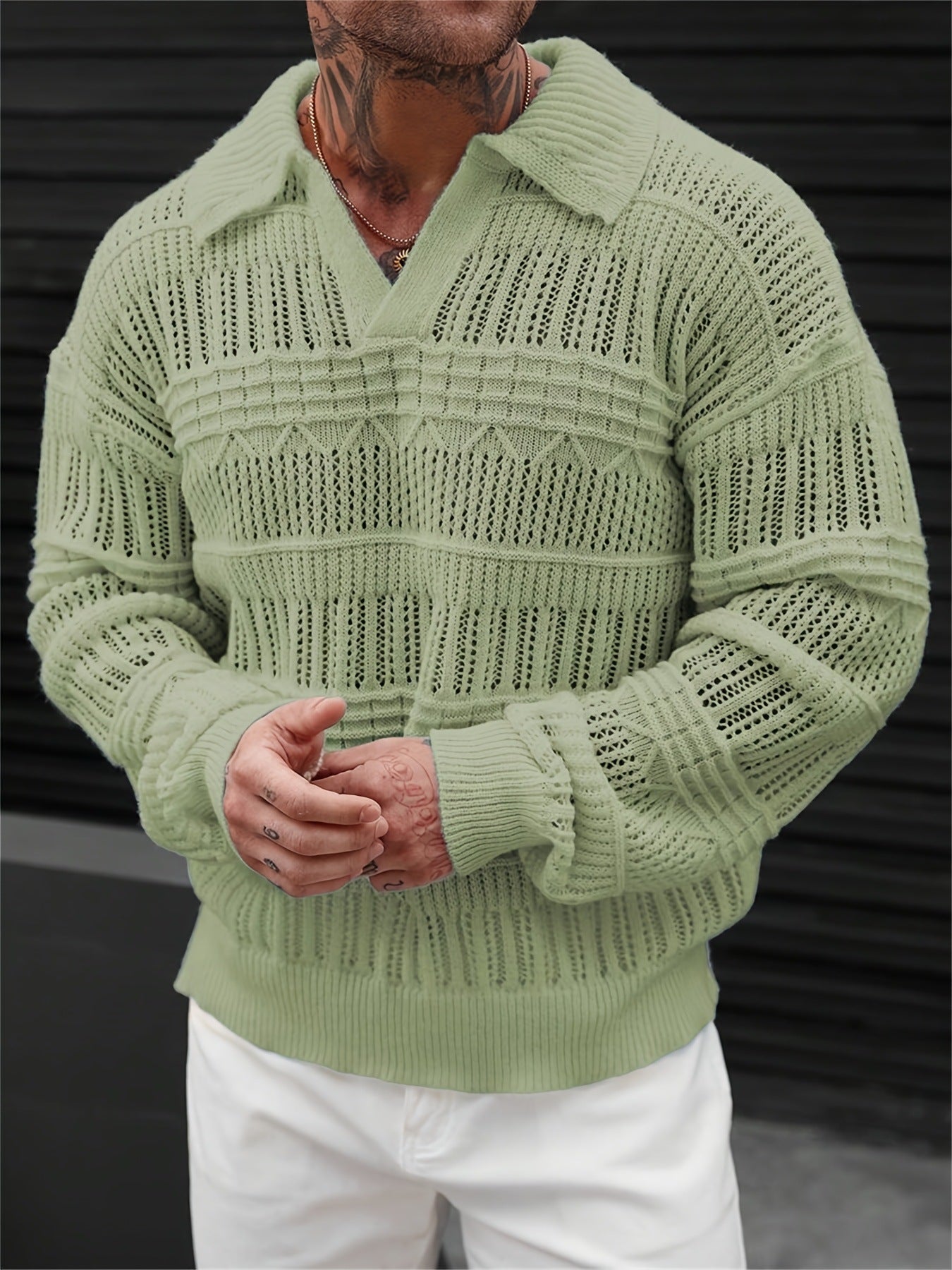 V-neck Knitwear