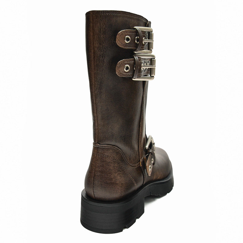 Martin Buckle Boots