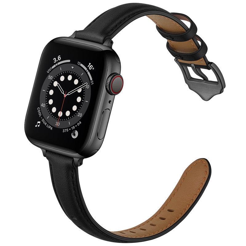 Cowhide Leather Watch Band